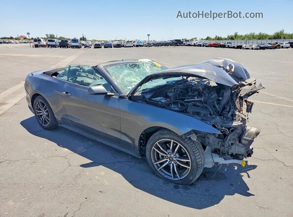 1FATP8UH2G5291627 2016 FORD MUSTANG Gray Передня права чверть
