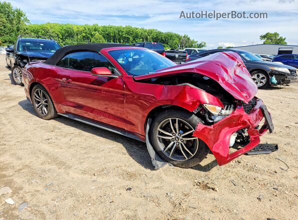 1FATP8UH2H5230425 2017 FORD MUSTANG Red Առջևի աջ