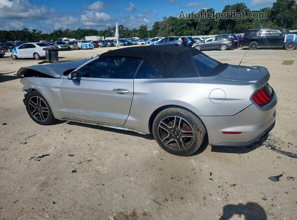 1FATP8UH2J5133277 2018 FORD MUSTANG Silver უკანა მარცხენა