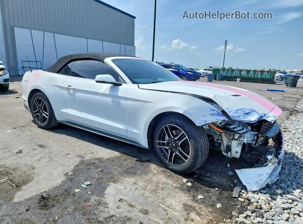 1FATP8UH2J5155649 2018 FORD MUSTANG White Առջևի աջ