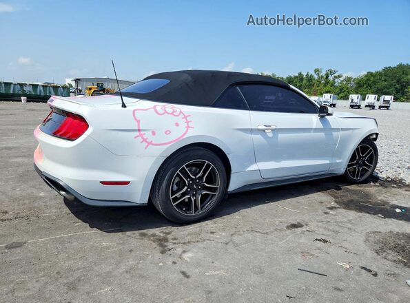 1FATP8UH2J5155649 2018 FORD MUSTANG White Հետևի աջ