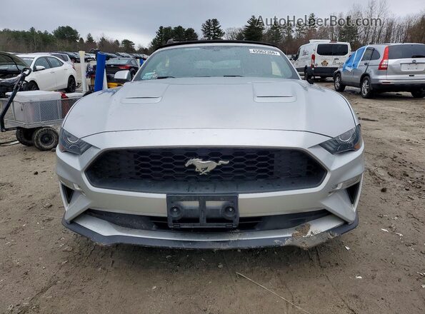 1FATP8UH2K5131207 2019 FORD MUSTANG Gray Front view