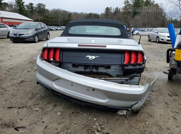 1FATP8UH2K5131207 2019 FORD MUSTANG Gray Rear view