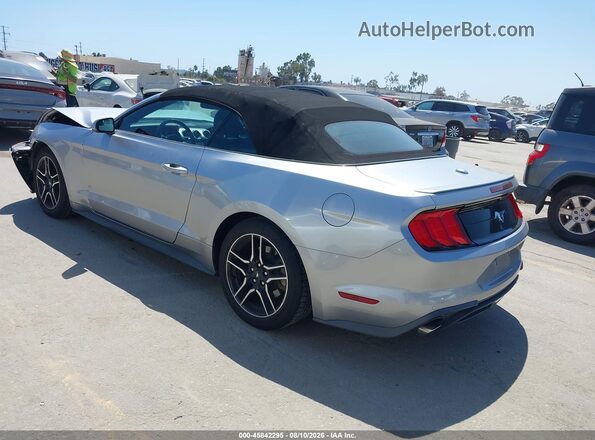 1FATP8UH2L5119107 2020 FORD MUSTANG Серебряный Задняя левая четверть