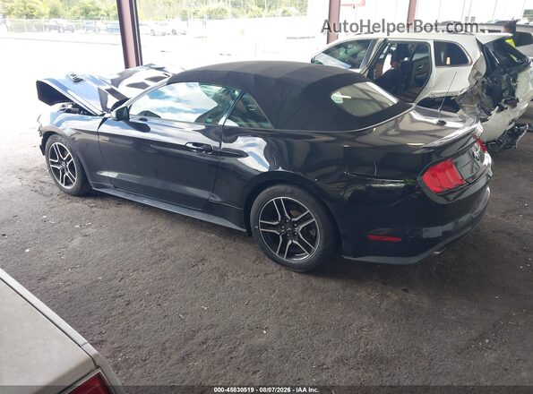 1FATP8UH2L5119303 2020 FORD MUSTANG Black Trasero izquierdo
