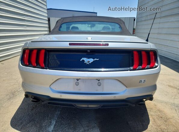 1FATP8UH2P5111577 2023 FORD MUSTANG Серебряный Вид сзади
