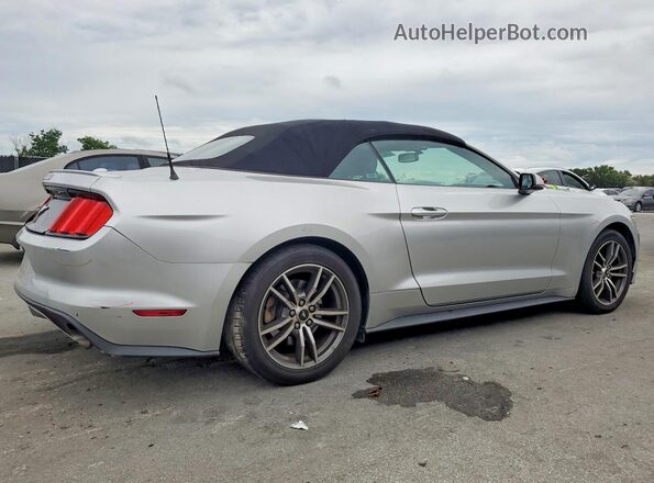 1FATP8UH3H5267449 2017 FORD MUSTANG Silver უკანა მარჯვენა