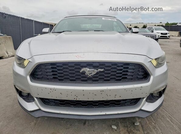 1FATP8UH3H5267449 2017 FORD MUSTANG Silver წინა ხედი