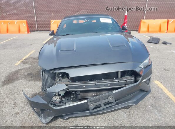 1FATP8UH3K5126226 2019 FORD MUSTANG Gray ხელსაწყოთა პანელის ხედი