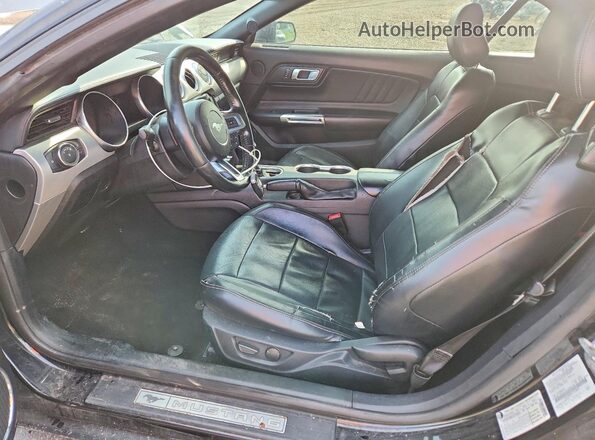 1FATP8UH3L5179882 2020 FORD MUSTANG Black Widok wnętrza z przodu