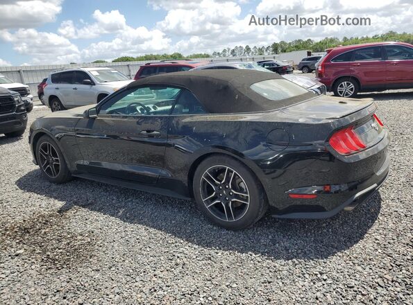 1FATP8UH3M5115987 2021 FORD MUSTANG Black Tył lewy
