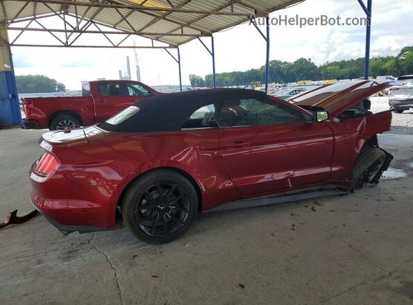 1FATP8UH4H5254371 2017 FORD MUSTANG Red უკანა მარჯვენა