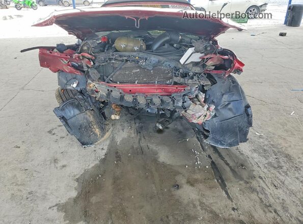 1FATP8UH4H5254371 2017 FORD MUSTANG Red წინა ხედი
