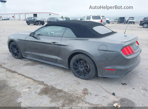 1FATP8UH4H5320322 2017 FORD MUSTANG Серый Задняя левая четверть