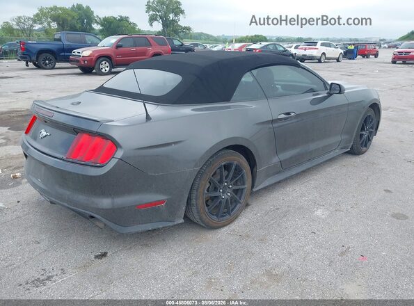 1FATP8UH4H5320322 2017 FORD MUSTANG Серый Задняя правая четверть