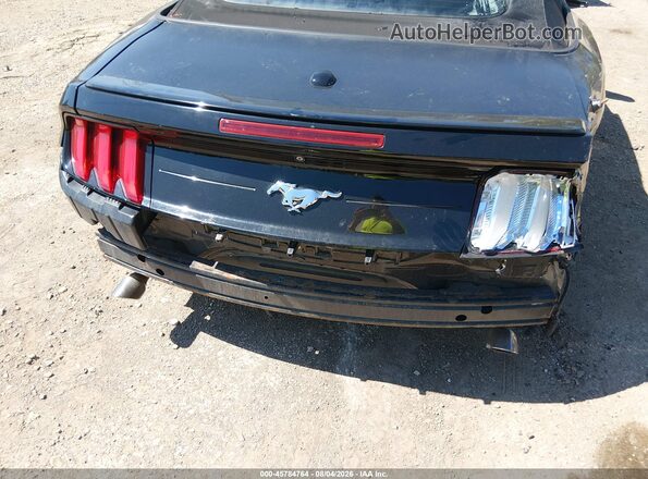 1FATP8UH4J5136214 2018 FORD MUSTANG Black Front view