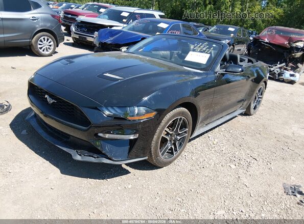 1FATP8UH4J5136214 2018 FORD MUSTANG Black Front left