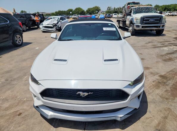 1FATP8UH4K5131497 2019 FORD MUSTANG White Вид спереду