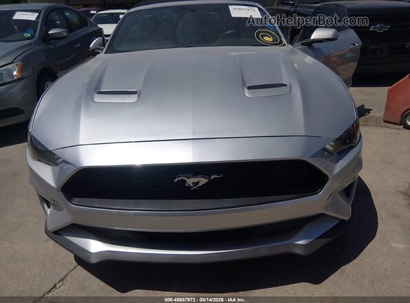 1FATP8UH4K5162300 2019 FORD MUSTANG Silver Вид спереду