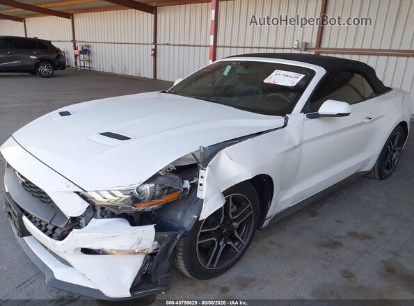 1FATP8UH4K5162474 2019 FORD MUSTANG White Вид спереду
