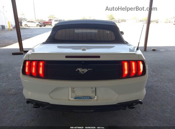 1FATP8UH4K5162474 2019 FORD MUSTANG White 