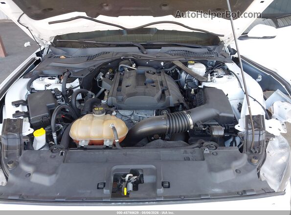 1FATP8UH4K5162474 2019 FORD MUSTANG White Вид ззаду