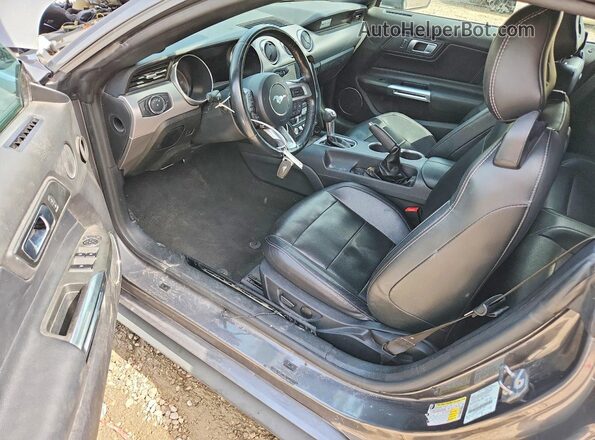 1FATP8UH4N5115501 2022 FORD MUSTANG Серый Вид панели приборов
