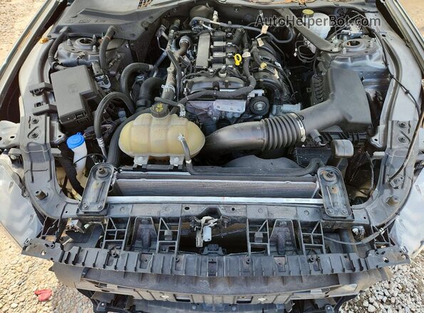 1FATP8UH4N5115501 2022 FORD MUSTANG Серый Вид задней части салона