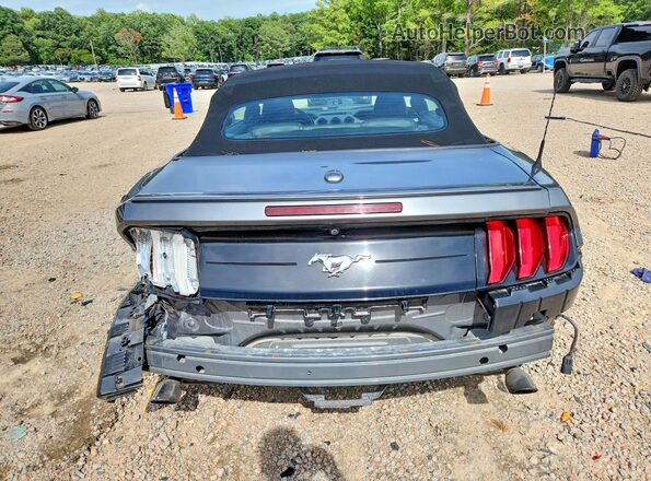 1FATP8UH4N5115501 2022 FORD MUSTANG Серый Вид сзади