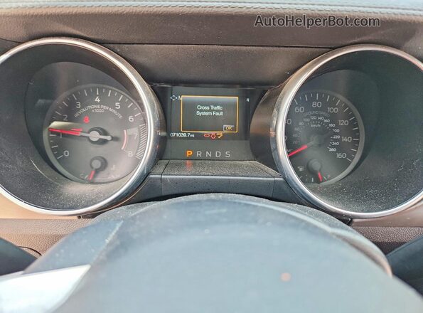 1FATP8UH4N5115501 2022 FORD MUSTANG Серый Вид щитка приборов