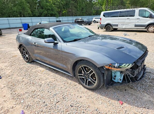 1FATP8UH4N5115501 2022 FORD MUSTANG Серый Передняя правая четверть