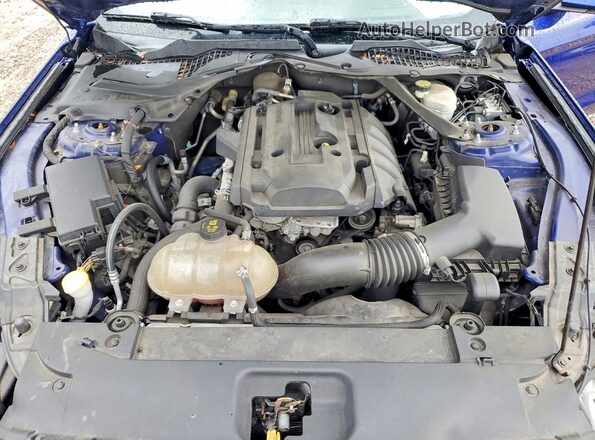 1FATP8UH5G5289189 2016 FORD MUSTANG Blue Vista interior trasera