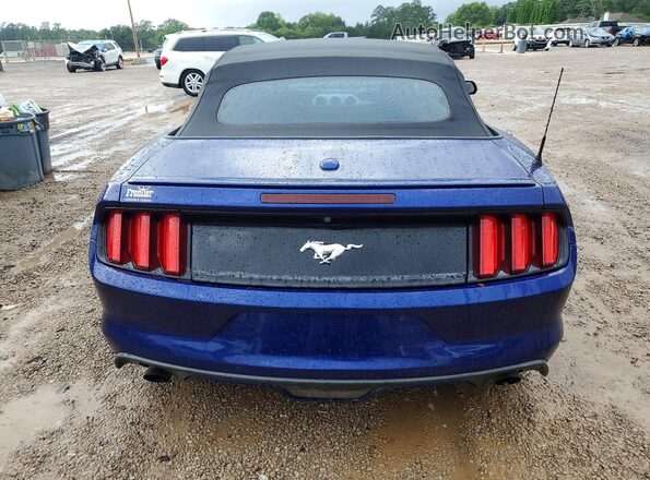 1FATP8UH5G5289189 2016 FORD MUSTANG Blue Vista trasera