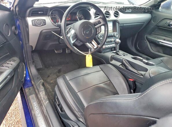 1FATP8UH5G5289189 2016 FORD MUSTANG Blue Vista del salpicadero