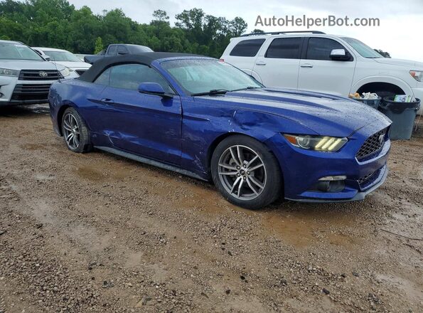 1FATP8UH5G5289189 2016 FORD MUSTANG Blue Delantero derecho