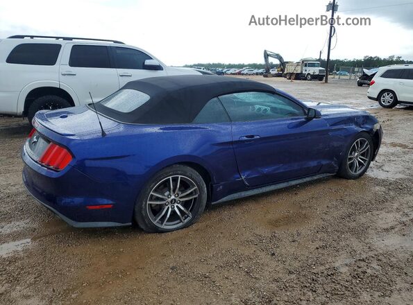 1FATP8UH5G5289189 2016 FORD MUSTANG Blue Trasero derecho