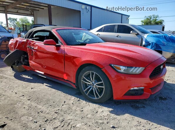 1FATP8UH5H5267310 2017 FORD MUSTANG Red Przód prawy