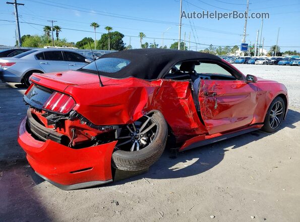 1FATP8UH5H5267310 2017 FORD MUSTANG Red Tył prawy