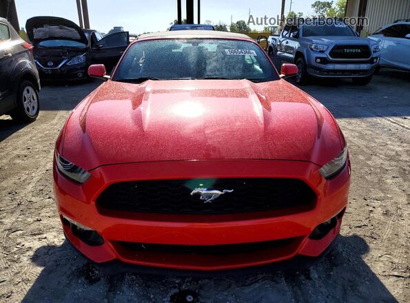 1FATP8UH5H5267310 2017 FORD MUSTANG Red Widok z przodu