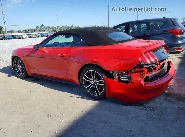 1FATP8UH5H5267310 2017 FORD MUSTANG Red Tył lewy
