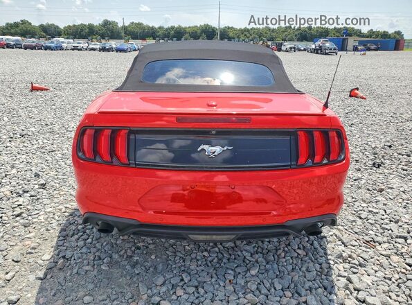 1FATP8UH5L5137696 2020 FORD MUSTANG Red Widok z tyłu