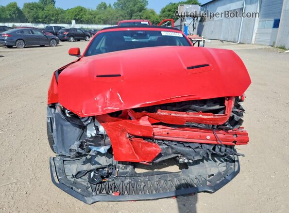 1FATP8UH5M5116591 2021 FORD MUSTANG Red Front view