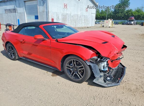 1FATP8UH5M5116591 2021 FORD MUSTANG Red Front right
