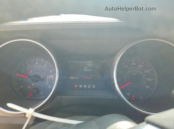 1FATP8UH5M5116591 2021 FORD MUSTANG Red Instrument cluster view