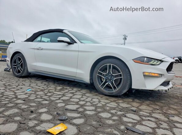 1FATP8UH6J5111766 2018 FORD MUSTANG White Առջևի աջ