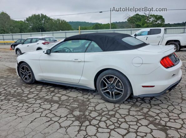 1FATP8UH6J5111766 2018 FORD MUSTANG White Հետևի ձախ