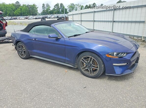 1FATP8UH6K5148978 2019 FORD MUSTANG Blue Առջևի աջ