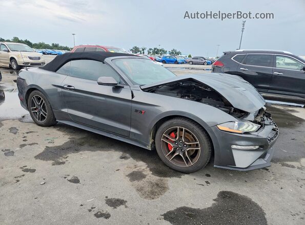 1FATP8UH6K5151573 2019 FORD MUSTANG Gray Front right
