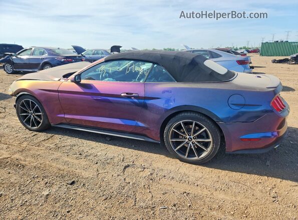1FATP8UH6K5178871 2019 FORD MUSTANG Фиолетовый Задняя левая четверть