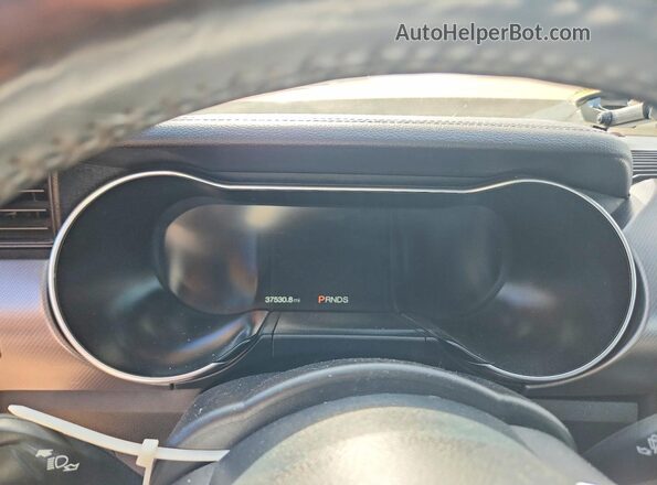 1FATP8UH6K5178871 2019 FORD MUSTANG Фиолетовый Вид щитка приборов